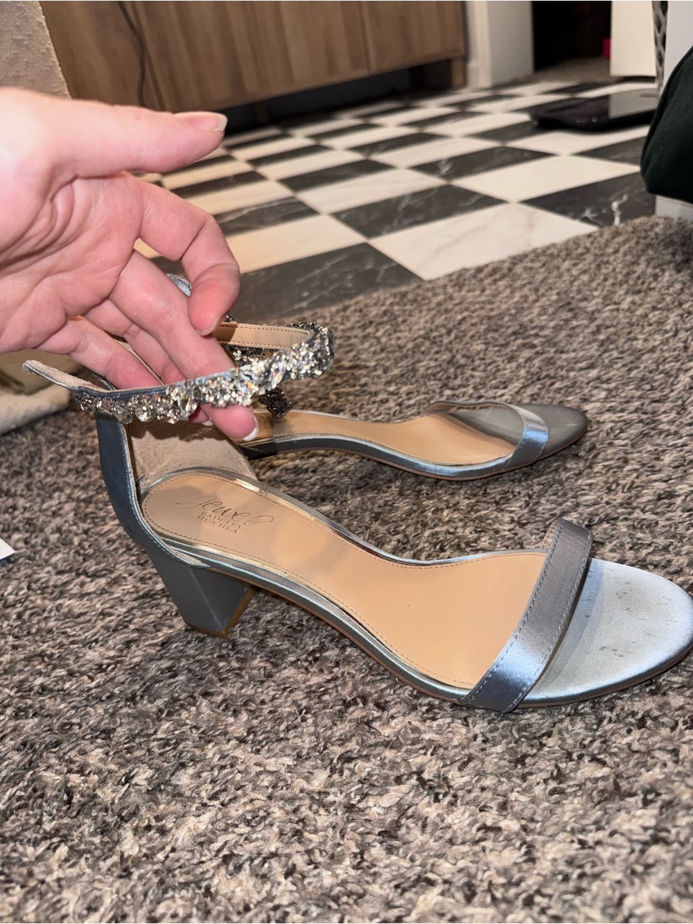 Light Blue Badgley Mischka Heels